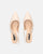 BEVERLIE - zapatos de tacón de ecopiel beige