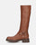 HISA - botas altas marrones con varias correas y hebillas