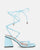 MELISA - sandalias con cordones en ecopiel azul
