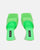 KAMELYA - zapatos de tacón cuadrado en verde glassy