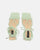 MELISA - sandalias con cordones en ecopiel verde