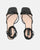 HOARA - sandalias de tacón en ecopiel negro