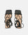 MELISA - sandalias con cordones en ecopiel negra