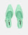 LUDWIKA - zapatos con tacón y correa en glassy verde 