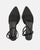 SWAMI - sandalias planas negras con adorno