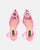 KENAN - zapatos de perspex violeta con adorno en la puntera