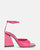 KUBRA - sandalias con correa en ecopiel rosa