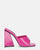 KAMELYA - zapatos de tacón cuadrado en violeta glassy