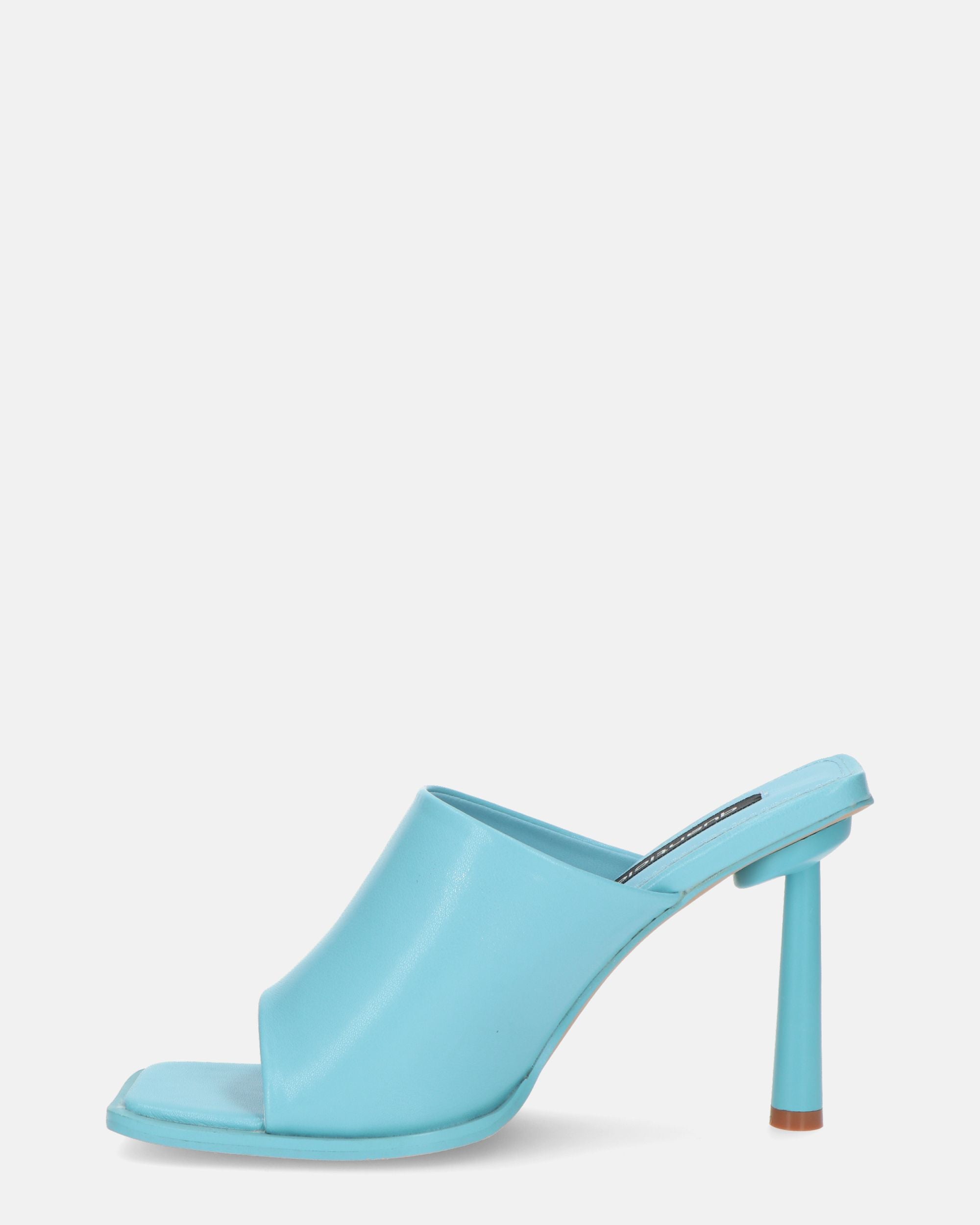 MIRANDA - zapatos azul con tacones de aguja