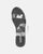 NENA - sandalias negras con correa de perspex