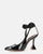 BRYGIDA - sandalias con cordones negros con tachuelas